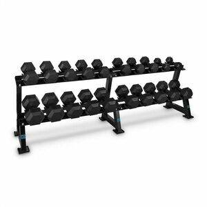 Capital Sports Dumbbell Rack Set, állvány súlyzókkal, 20 hely, 10 x pár súlyzó kép