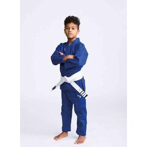 Kimonó BJJ Kids Ippon Gear Rookie Blue M000 kép