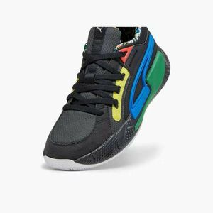 Puma court rider chaos trash talk kézilabda cipő unisex fekete 44.5 kép