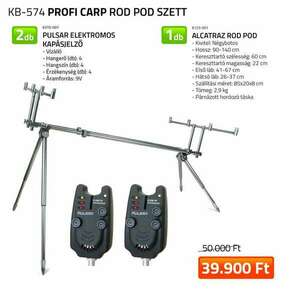 Profi Carp Rod Pod szett 6123-001+ 2x 6315-001 kép