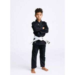 Kimonó BJJ Kids Ippon Gear Rookie Black M4 kép