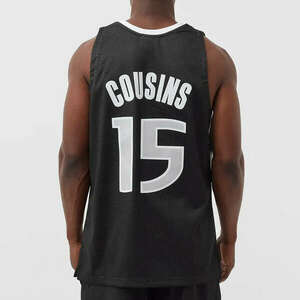 Mitchell & ness sacramento kings demarcus cousins 11-12'- 15 swingman 2.0 jersey kosárlabda mez férfi fekete s kép