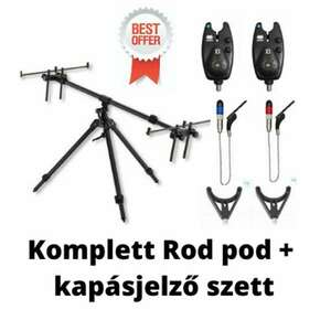 Komplett Rod Pod+ Kapásjelző szett kép