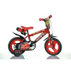 Dino bike 12" gyerek bicikli CARS 3 nyomtatással kép