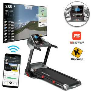 Orion SPRINT C5 elektromos futópad, Bluetooth - FIt Show app, Kinomap, dőlés elektromos, motor teljesítménye 3.25le, maximális támogatott súly 130kg, maximális sebesség 16km/h kép