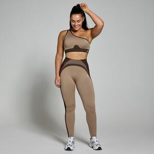 MP Női Contrast Rib Seamless Leggings – Kasmír/Espresso - M kép