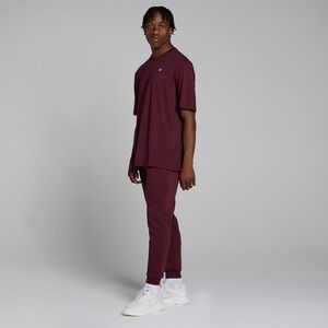 MP Férfi Rest Day Oversized Póló - Deep Berry - S kép