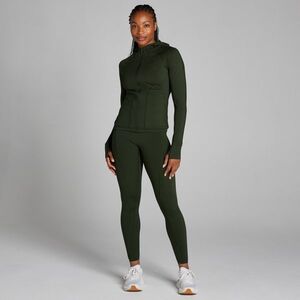 MP Women's Tempo Ultra Hooded Jacket - Forest Green - XS kép