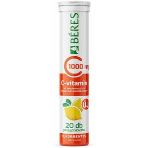 C-vitamin 1000 mg cukormentes pezsgőtabletta 20 db kép