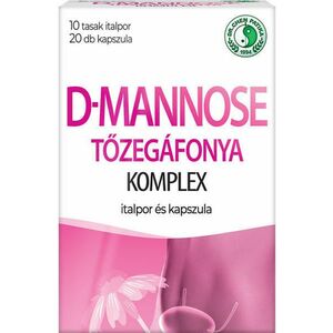 D-mannose tőzegáfonya komplex italpor és kapszula 10+20 db kép