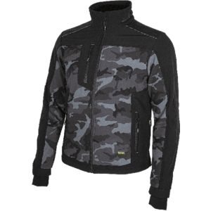 BENNON softshell dzseki CAMOS, fekete/szürke kép