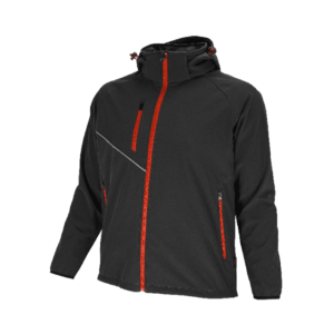 BENNON softshell kabát FORCE, fekete/piros kép