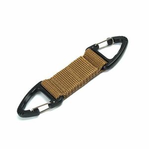 DRAGOWA Tactical Megfordítható karabiner Basecamp, khaki színben kép