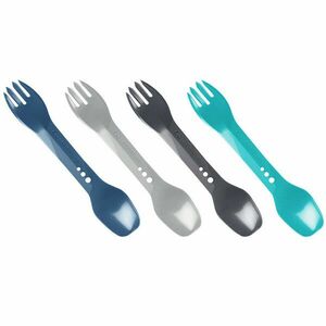 Lifeventure multifunkcionális evőeszköz készlet Ellipszis Spork 4-Pack, többszínű kép