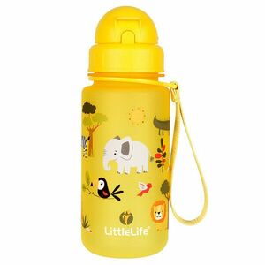 LittleLife baba vizes vagy gyümölcslé palack Vizes palack 400 ml, szafari kép