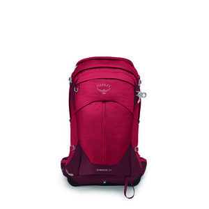 OSPREY túra hátizsák STRATOS 24, poinsettia red kép