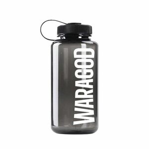 WARAGOD Sigyn 1000 ml-es széles sportpalack, fekete, fekete kép