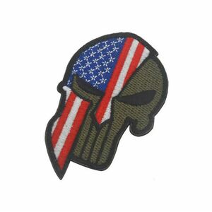 WARAGOD Hímzett patch Punisher, USA kép