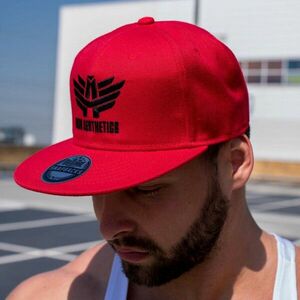 Férfi siltes sapka Aesthetics Snapback, piros kép