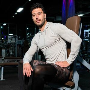 Férfi hosszú ujjú póló Iron Aesthetics Stringer, szürke kép