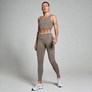 MP Női Tempo Contrast Texture Leggings - Espresso - XL kép