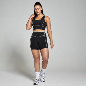 MP Női Tempo Contrast Texture Sportmelltartó - Fekete - XXL kép