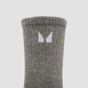 MP Unisex Crew Socks (3 Pack) - Grey - UK 2-5 kép