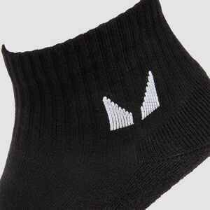 MP Unisex Ankle Socks (3 Pack) - Black - UK 6-8 kép