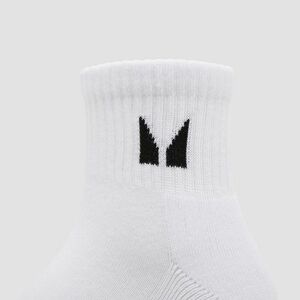 MP Unisex Ankle Socks (3 Pack) - White - UK 9-11 kép