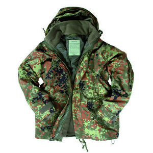 Mil-Tec Kabát US s béleléssel FLEECE flecktarn kép