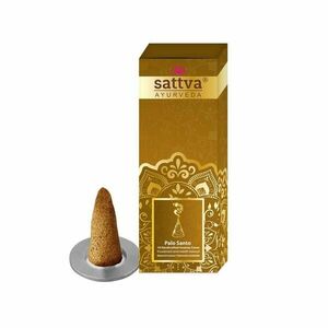 Füstölőkúpok 10db - Palo Santo 20g - Sattva Ayurveda kép