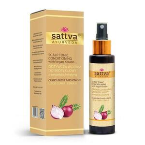 Hajtonik, kondícionáló hatású - Curry levél és vöröshagyma 100 ml - Sattva Ayurveda kép