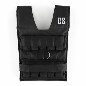 Capital Sports Monstervest, súlymellény, 20 kg, fém súlyok, fekete kép