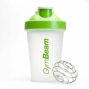 GymBeam Shaker Blend Bottle átlátszó-zöld 400 ml kép