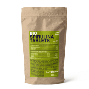 GymBeam Bio Spirulina 500 mg 500 tab kép