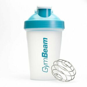 Shaker Blend Bottle átlátszó-kék 400 ml - GymBeam kép