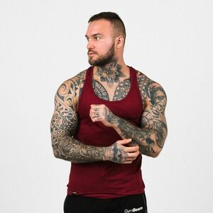 GymBeam Stringer Tank Top Burgundy atléta kép