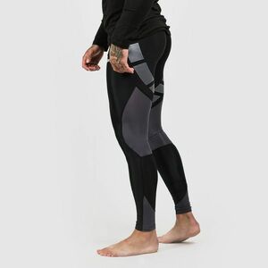 Black Grey férfi leggings GymBeam kép