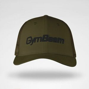 Mesh Panel Cap Military Green baseball sapka GymBeam kép