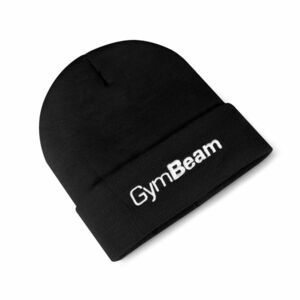 GymBeam Zimná čiapka Beanie Black kép