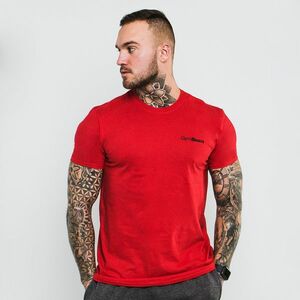 GymBeam Men‘s T-shirt Basic Cherry Red kép