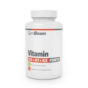 GymBeam Vitamin D3+K1+K2 Forte kép