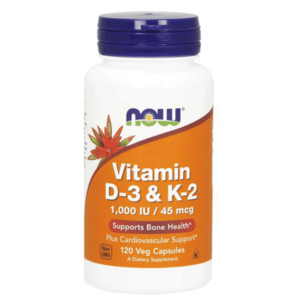 Now Foods Vitamin D3 & K2 kép