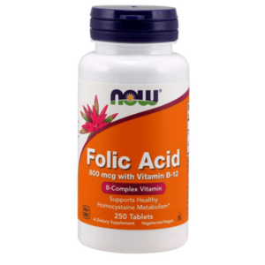 NOW Foods Folic Acid 800 mcg kép