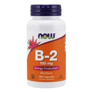 NOW Foods B2 vitamin 100 mg kép