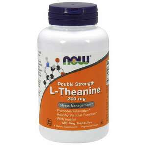 NOW Foods L-teanin Double Strength 200 mg kép