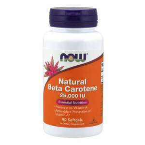 NOW Foods Beta Carotene, Natural 7, 500 mcg kép