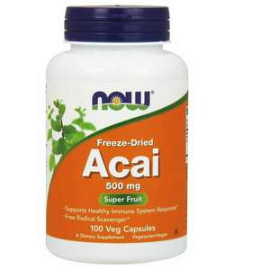 NOW Foods Acai 500 mg kép