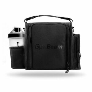 GymBeam Taška na jedlo FIT Prep black kép