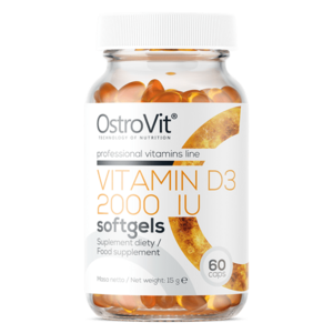 OstroVit Vitamin D3 2000 IU softgels kép